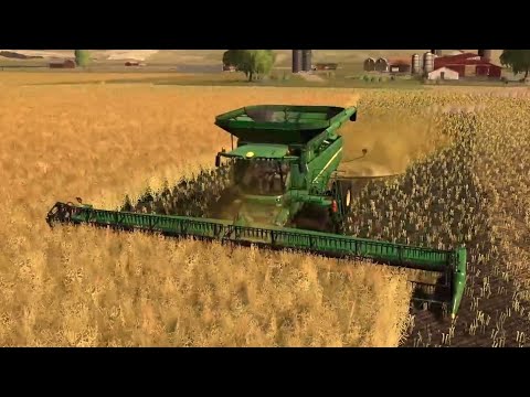 Jones Dairy Farm | Seasons | EP#41 | Harvest | FS19 Timelapse | Farming Simulator 19 Timelapse