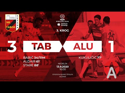 3.krog: CB24 Tabor Sežana - Aluminij 3:1 ; Prva liga Telekom Slovenije 2020/2021