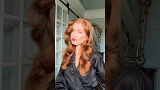 Lana Del Rey Old Hollywood hairstyle ❤️ Tried some new techniques and I love how it turned out #hair