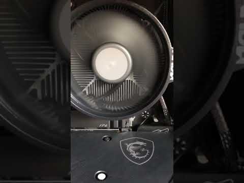 Cpu cooler noise