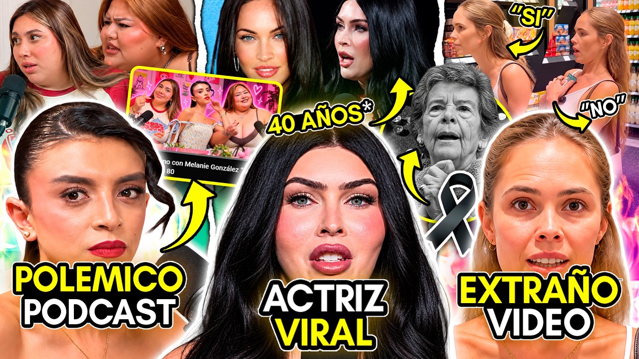 INFLUENCER FUNADA! MEGAN FOX IRRECONOCIBLE! LA VENENITO en CONTROVERSIA! MUERE MARICARMEN!