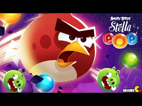 Angry Birds Stella Pop! Red Visits Golden Island Limited Time Unlocked Pig Gate!