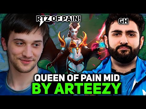 ARTEEZY picked QUEEN OF PAIN MID vs GH!