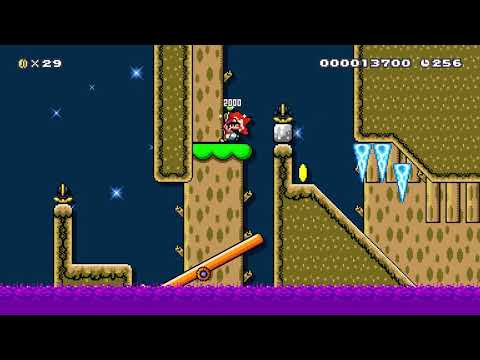 The Deep Poison Swamp Forrest (Super Mario Maker 2)