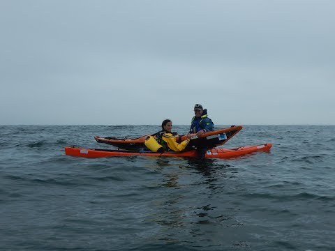 NORTHSEAKAYAK - Cleopatras Needle Flooded Sea Kayak Rescue