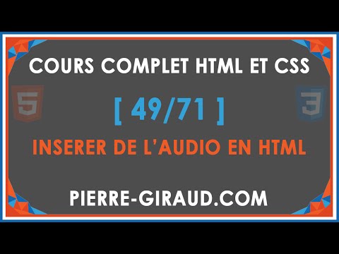 COURS COMPLET HTML ET CSS 1 71 Présentation du cours