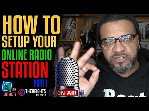 How To Setup an Online Radio Station 🎤 Part 1: Getting Started : LGTV Tutorial