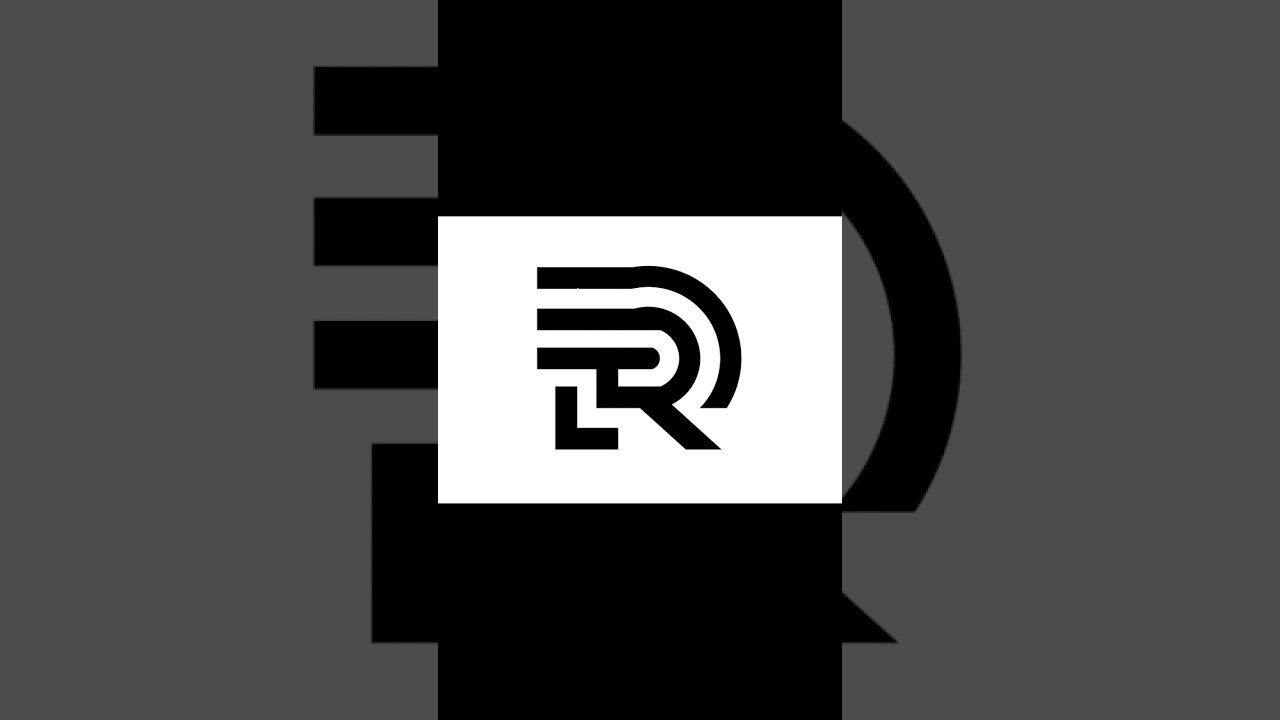 Creative R+T Logo Design in Coreldraw#logo