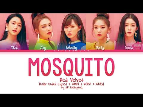 Red Velvet (레드벨벳) - Mosquito (Color Coded Lyrics Eng/Rom/Han)