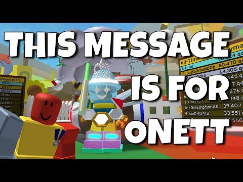 THIS MESSAGE IS FOR ONETT