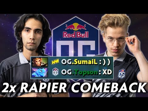 Sumail vs Topson — 10% HP Throne COMEBACK vs MEGACREEPS