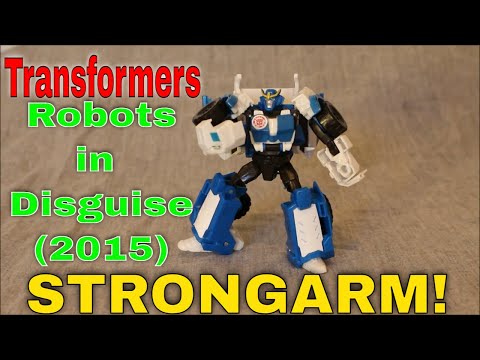 Transformers RiD 2015 Strongarm - GotBot True Review NUMBER 850