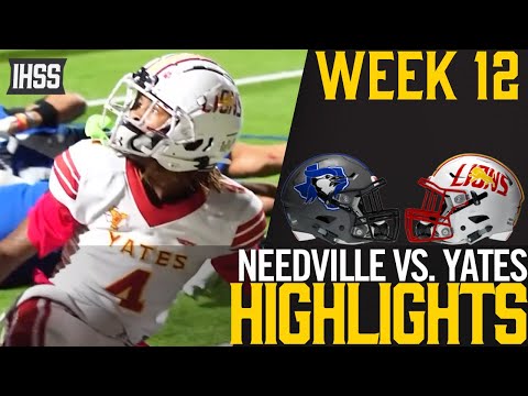 Yates Triumphs in Playoff Opener: Highlights vs Needville 50-24