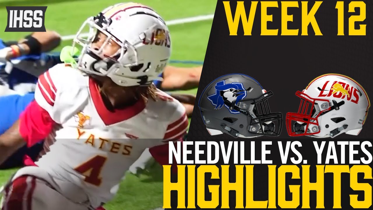 Yates Triumphs in Playoff Opener: Highlights vs Needville 50-24