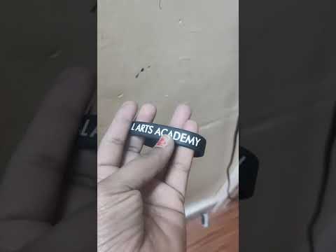 Printed silicon wristband