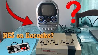 Playing NES on a Karaoke machine?