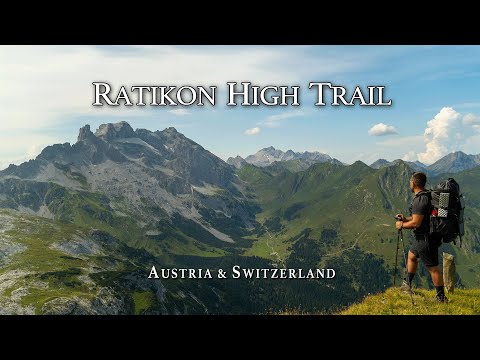 Silent Hiking in The Alps | Ratikon High Trail