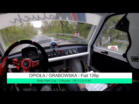 Rally Park Cup 2021  - 2 Runda  | OS 3 -  OPIOŁA / GRABOWSKA  - Fiat 126p