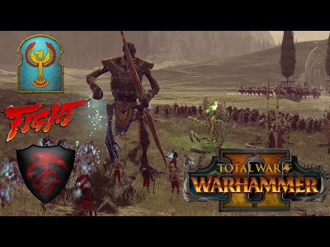 The Battle Commences On The White Tower Of Hoeth! Who Shall Win?? - Vampire Counts vs. Tomb Kings