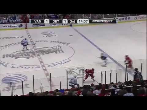Vancouver Canucks vs Detroit Red Wings Game Highlights February 23rd 2012