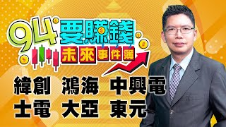 緯創 鴻海 中興電 士電 大亞 東元