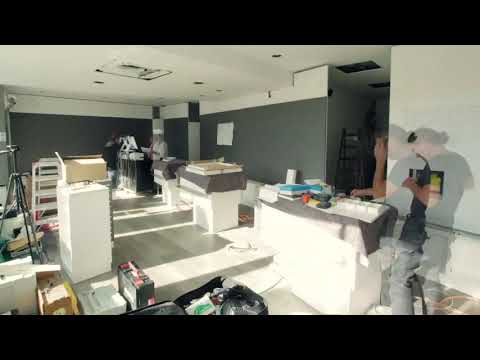 BD Rowa  Time laps   Reconstruction pharmacie