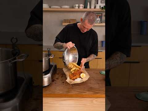Fish and Chips with Tartar Sauce