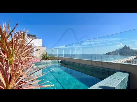 W04.928 - Cobertura duplex com piscina e churrasco em Ipanema