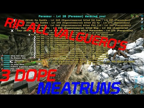 Online Meatrunning 2 Valguero Bases | Small Tribes PvP