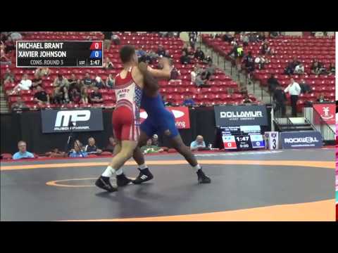 75 kg CR2 - Michael Brant (Marines) vs Xavier Johnson (Desert Eagle WC)