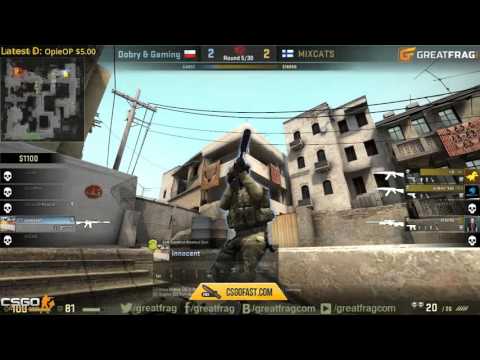 DH Cluj Pre-Qual #2: Dobry & Gaming vs MIXCAT (Dust2)