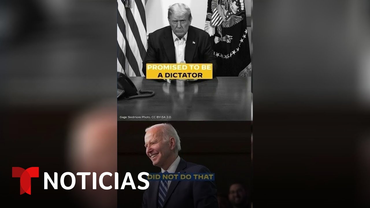 Joe Biden felicita a Donald Trump por su cumpleaños 78 | Noticias Telemundo