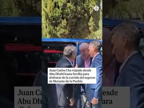 El Rey Emérito llega a La Maestranza con Victoria Federica y Froilán para ver a Morante de la Puebla