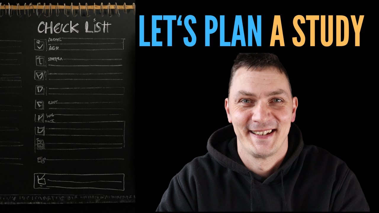 Research Design - plan your first research study