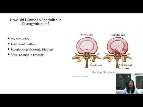 Webinar Disc related Low back pain