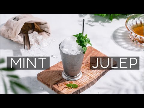 How to make a Mint Julep cocktail at home - Easy cocktail recipe