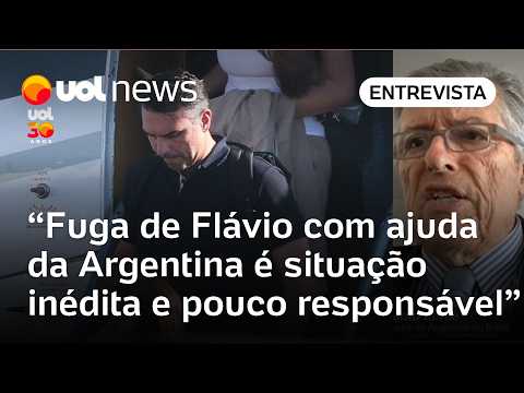 Fuga de Flávio com ajuda da Argentina é situação inédita e pouco responsável, diz ex-embaixador