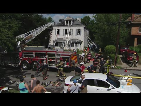 Firefighters Injured While Battling Five-Alarm Fire In Bellevue