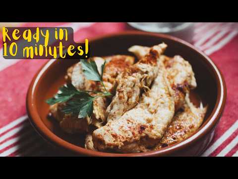 Pan Fried Chicken Breast with Garlic and Paprika - The Best Way to Cook Chicken Breast