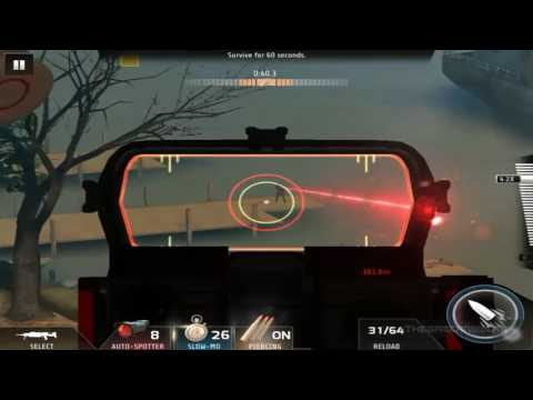 Kill Shot Bravo Region 21 Primary Mission 35 - Survive for 60 seconds (Piercing Gameplay)