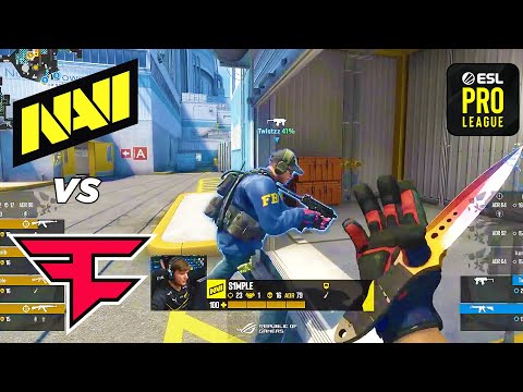 GROUP FINAL! - NaVi vs FaZe - HIGHLIGHTS - ESL Pro League S18 l CSGO