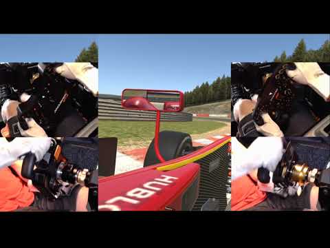 Fanatec ClubSport Formula V2 (F1 2018) vs Mclaren GT3 Rim side by side
