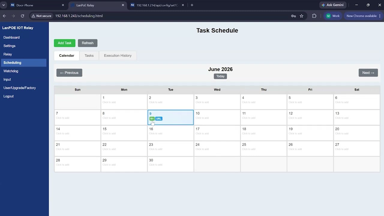 Scheduling