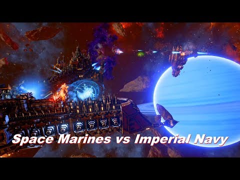Space Marines vs Imperial Navy! Rank 159, Heroic Difficulty, 1500 Points - Battlefleet Gothic Armada