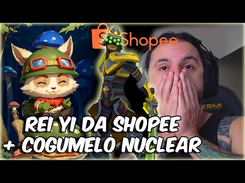 COGUMELO NUCLEAR com o Teemo… e o REI YI DA SHOPEE salvou o jogo!