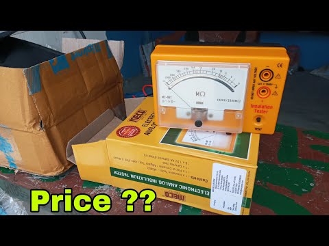 MECO MC-981 Analog Insulation Tester 1000V - 2000M Ohm