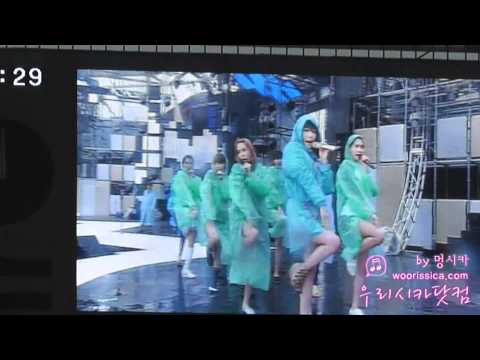 [Fancam] 100829 SNSD - Rehearsal Oh!@Incheon Korean Music Wave