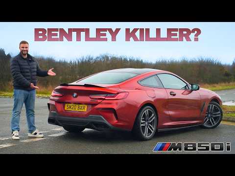 Thumbnail for Better Than a Bentley? | BMW M850i XDrive Review by Bentley, Grand tourer, Luxury car, Bmw m8, BMW, video, WiLL, Car, vide, video i