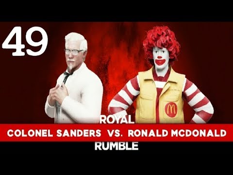 Colonel Sanders vs. Ronald McDonald  ★ WWE 2K19 ★ #049 ★