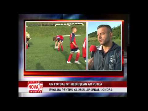 Un fotbalist medieşean ar putea ajunge la Arsenal Londra